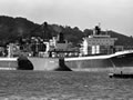 Container ships at Aotea Quay