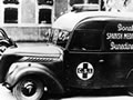 Spanish Medical Aid Committee ambulance