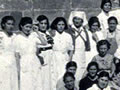 Women staff at hospital in Huete, Spain