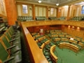 The ladies' gallery at Parliament