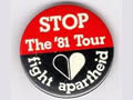 Protest badges - 1981 Springbok tour