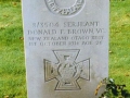 Grave of Donald Forrester Brown VC