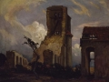 The ruins of Becordel, 1916