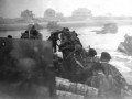 Beach landing on D-Day