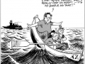 Cast adrift from ANZUS cartoon