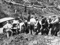 Mud-bound parliamentarians, 1917