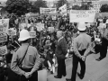 Anti-Vietnam War protest at Parliament