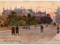 Parliament postcard, view from Sydney Street