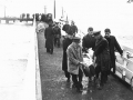 <em>Wahine</em> survivors at Seatoun wharf