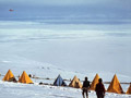 Recovery party accommodation, Mt Erebus