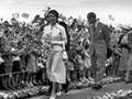 The Queen visits Palmerston, 1954