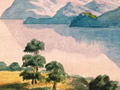 Lake Waikaremoana painting