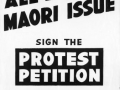 All Black- Maori protest poster