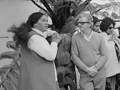 Maori land marchers camp, 1975