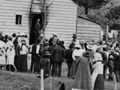 Native Land Court day, Ahipara