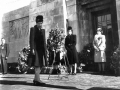 Laying a wreath on US Memorial Day