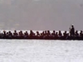 Ngāpuhi war canoe at Waitangi