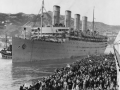 Troopship <em>Aquitania</em>