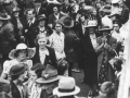 Farewelling troops at Lyttelton, 1940