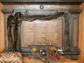 Tapanui Lodge roll of honour board