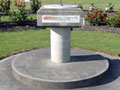 Taradale war memorial sundial