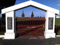 Tokomaru Bay war memorial gates