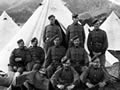 Troops at Campbell's farm, Karori