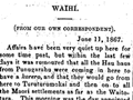 Report of Tītokowaru meeting at Waihī