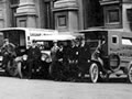 Wellington Town Hall during the influenza pandemic