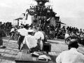 Tug of war on HMNZS <em>Leander</em>