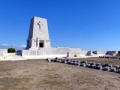 Lone Pine memorial to the missing, panorama