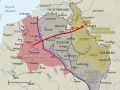 Armistice and occupation of Germany map