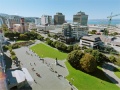 Panorama: Parliament grounds from the Beehive