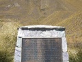 Red deer memorial plaque