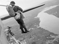 NZSAS soldiers jumping from RAF aircraft