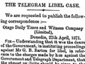 Telegraph Department cleared of 'hacking' charges