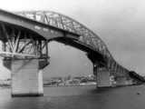 Auckland harbour bridge opened