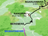  Māori surrender at Rangiriri