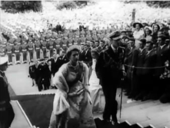 The 1953–4 Royal Tour of NZ – New Plymouth to Christchurch