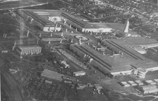 Aerial view of the Exhibition grounds