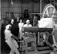 Butter being extracted