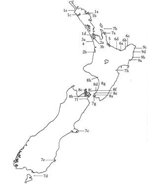 Map with sheet numbers indicated