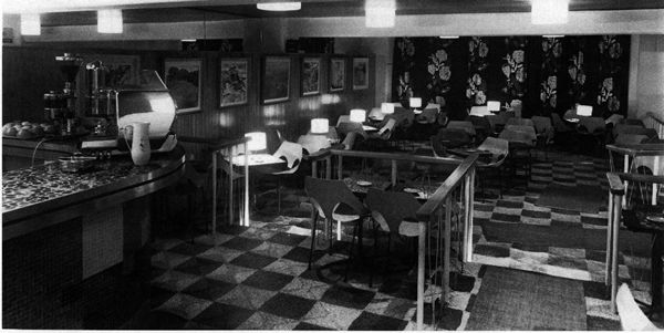 1950s coffeee lounge