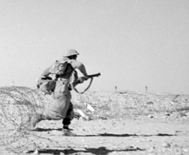 Maori soldiers training in Egypt